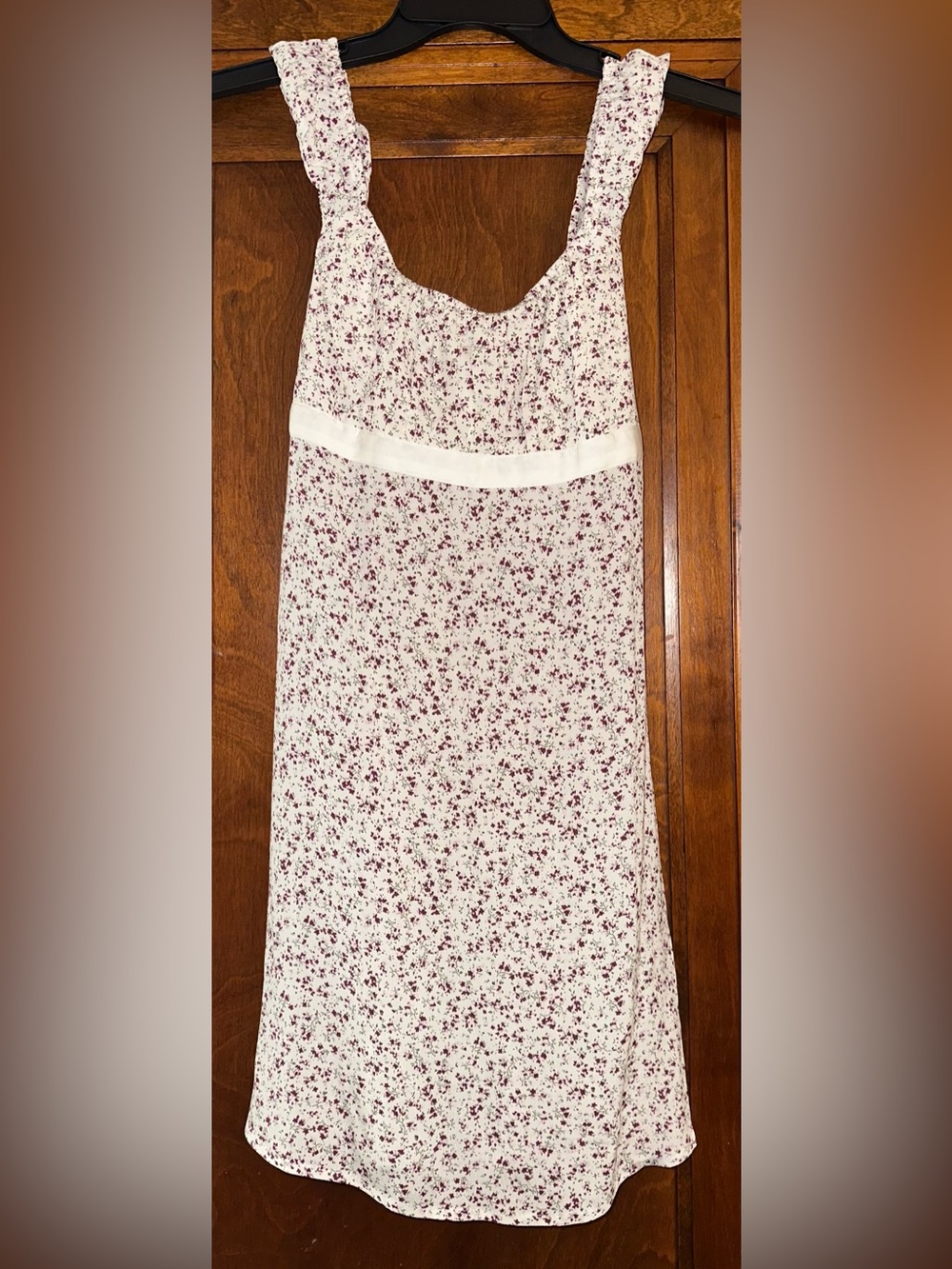 Women's Cream dress with Floral design